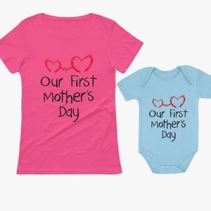 Matching Mother’s day outfit